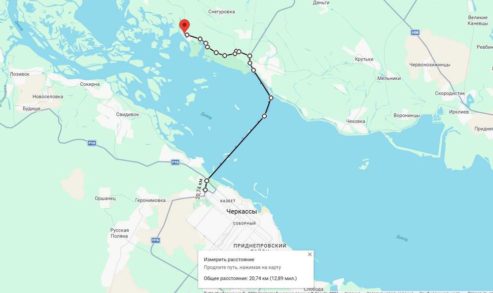 Земля 25сот. під житловий будинок Кедина Гора біля Дніпра Черкаси-20км