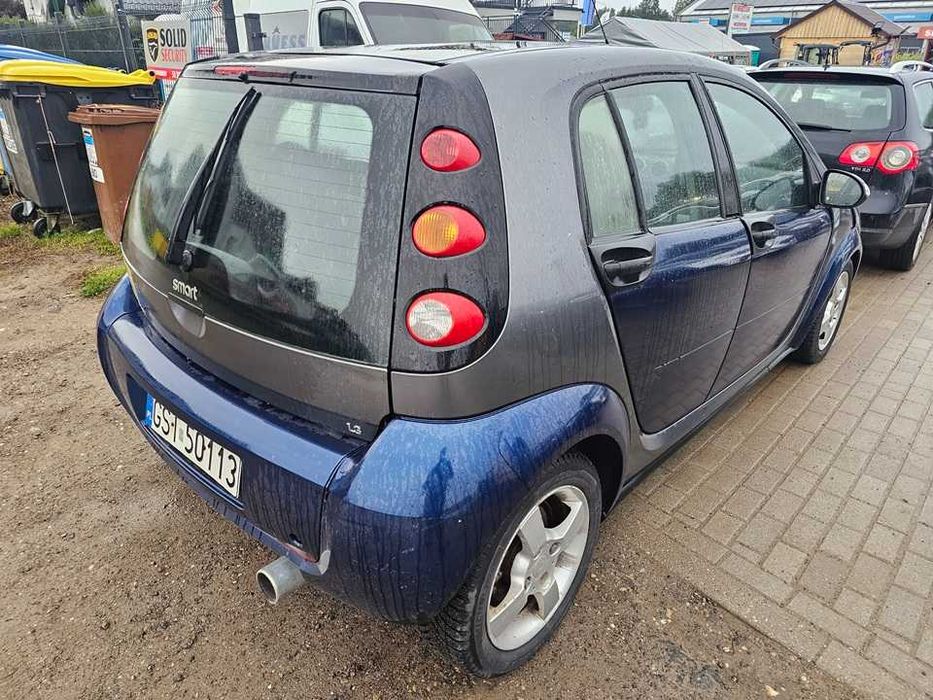 Smart ForFour 2004r/1.3benzyna/95KM/opłaty aktualne/klimatyzacja