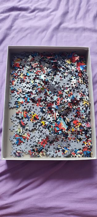 Spiderm-man puzzle 1000