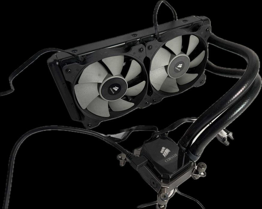 Chłodzenie procesora wodne AIO CORSAIR HYDRO SERIES H100I 240mm