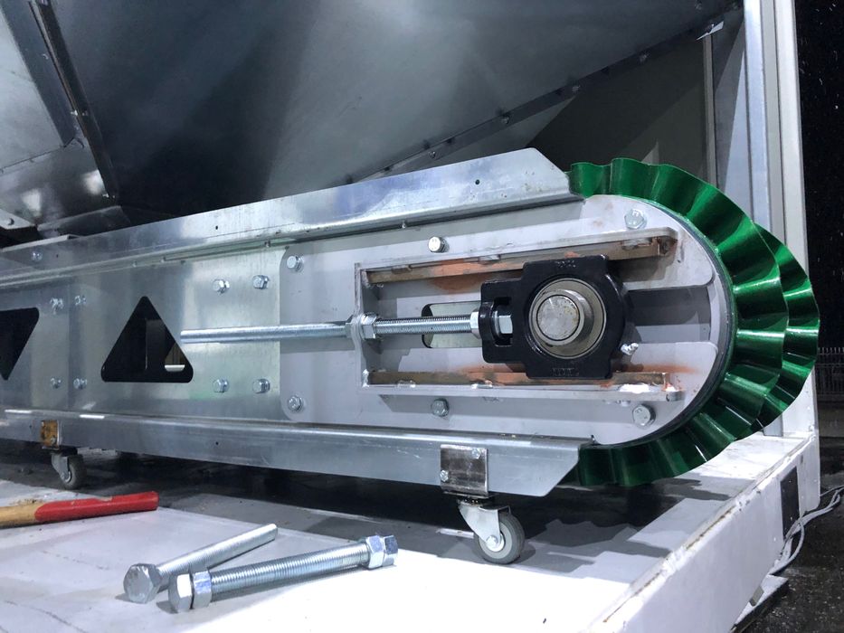 POLSKI przenośnik taśmowy/ taśmociąg/ przenośnik kubełkowy 3mb