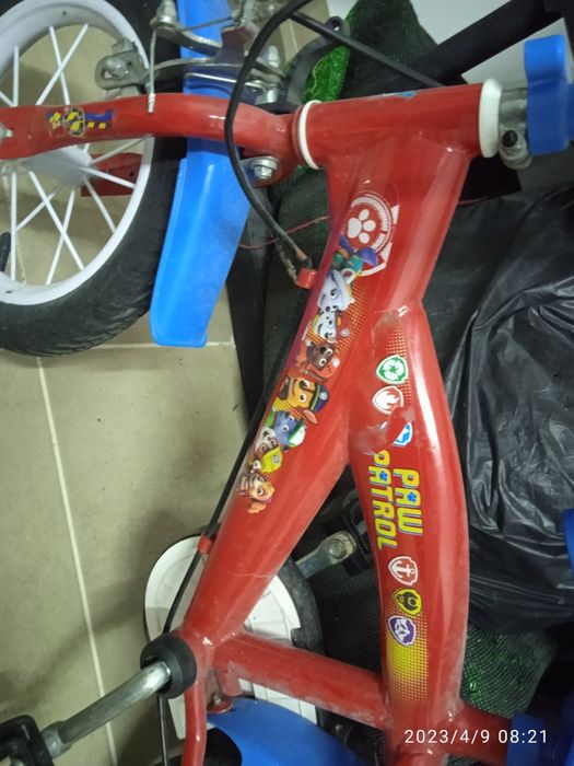 Bicicleta patrulha pata