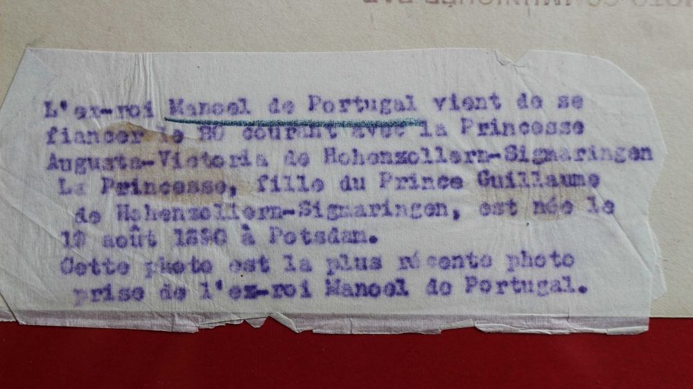 D Manuel II uniforme Coronel Honorário Infantaria 16 Castilla Espanha