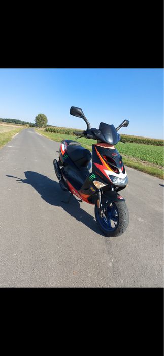 Silnik morini  do aprilia sr 50 ditech przerobiony na gaznik