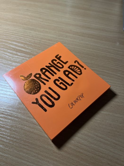 Палетка тіней ColourPop “Orange you glad?”
