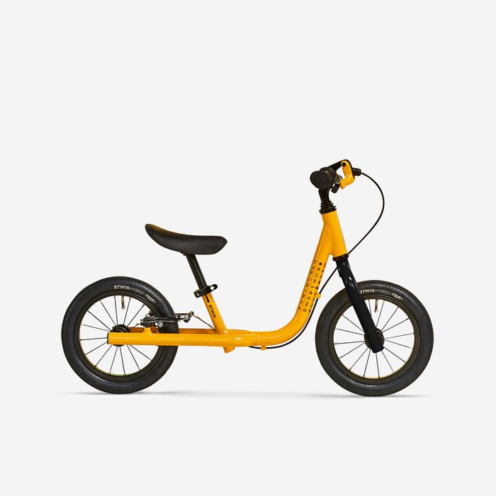 Runride 900 de APRENDIZAGEM de Bicicleta 10 POLEGADAS CRIANÇA AMARELO