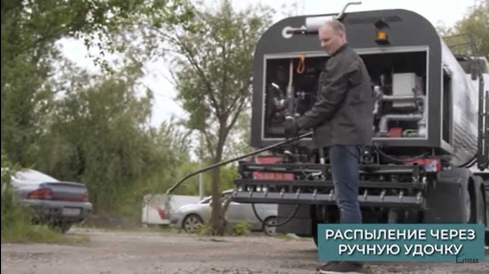 Автогудронатор 8000 л від виробника TICAB /  ABS-8000, гарантія 12 міс