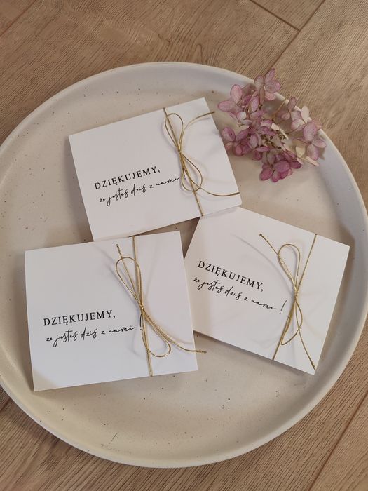 Podziękowanie lotto zdrapka