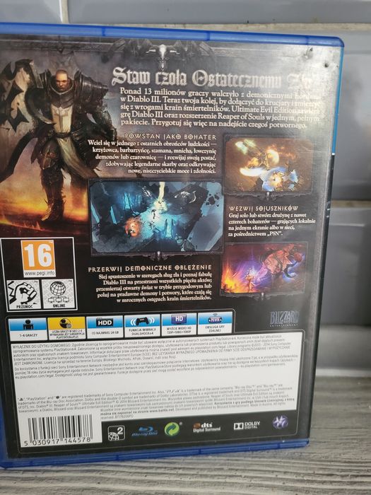 Diablo 3 reaper of souls ultimate evil edition  ps4