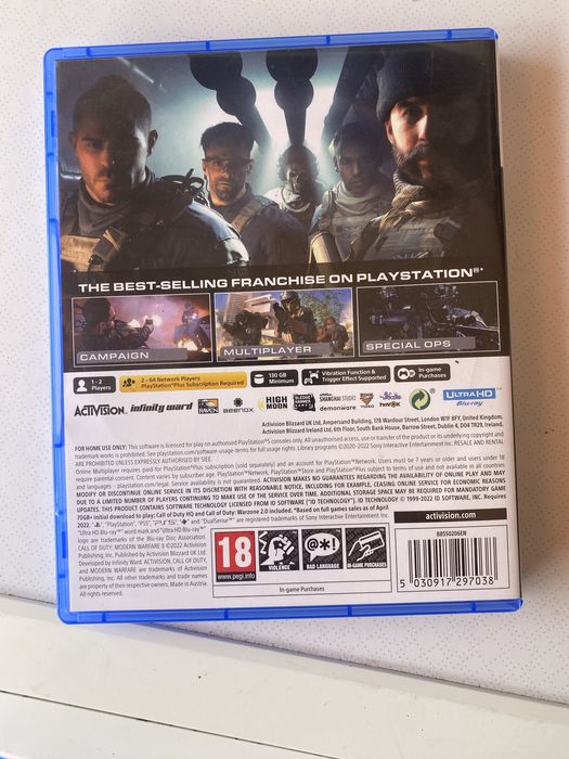 Call of Duty Modern Warfare II ps5