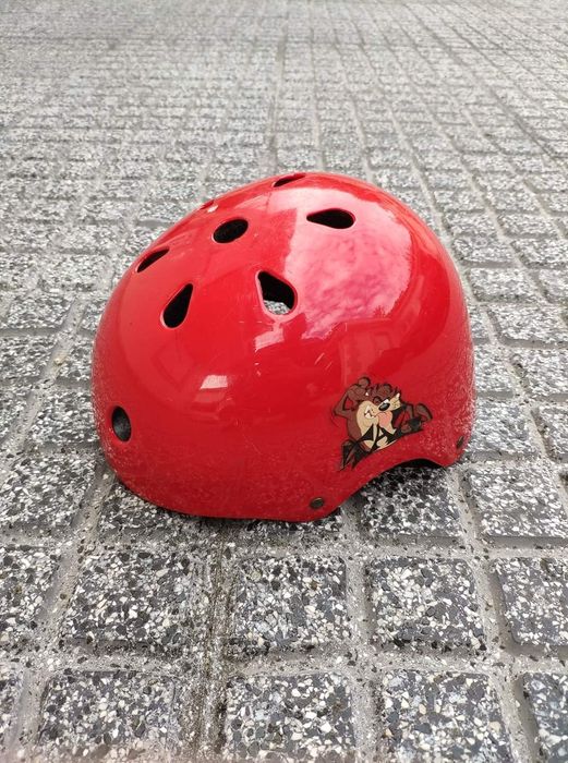Capacete de criança usado estado como novo