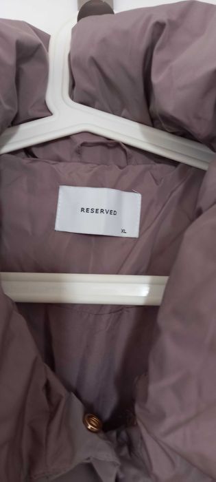 Płaszcz damski pikowany.marka Reserved, rozm XL