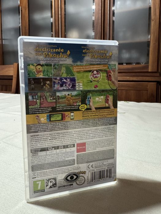Pokémon Let’s Go, Pikachu! — Nintendo Switch (Como Novo / Completo)