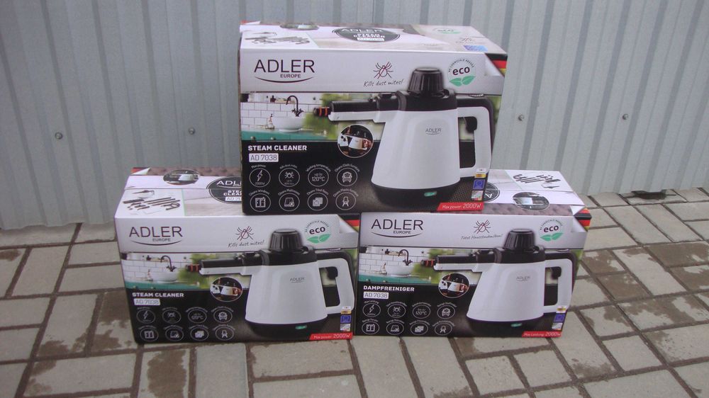пароочисник Adler AD 7038 пароочиститель парогенератор уборка чистка