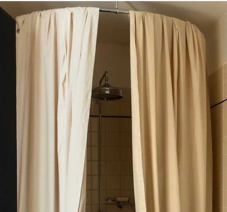 Calha de Duche Circular — Cromo Polido | 80×80 | NOVA