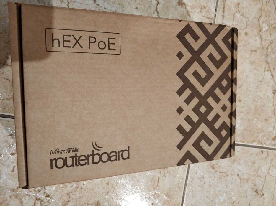 Mikrotik hEX PoE (RB960PGS) + блок живлення 48V2A96W