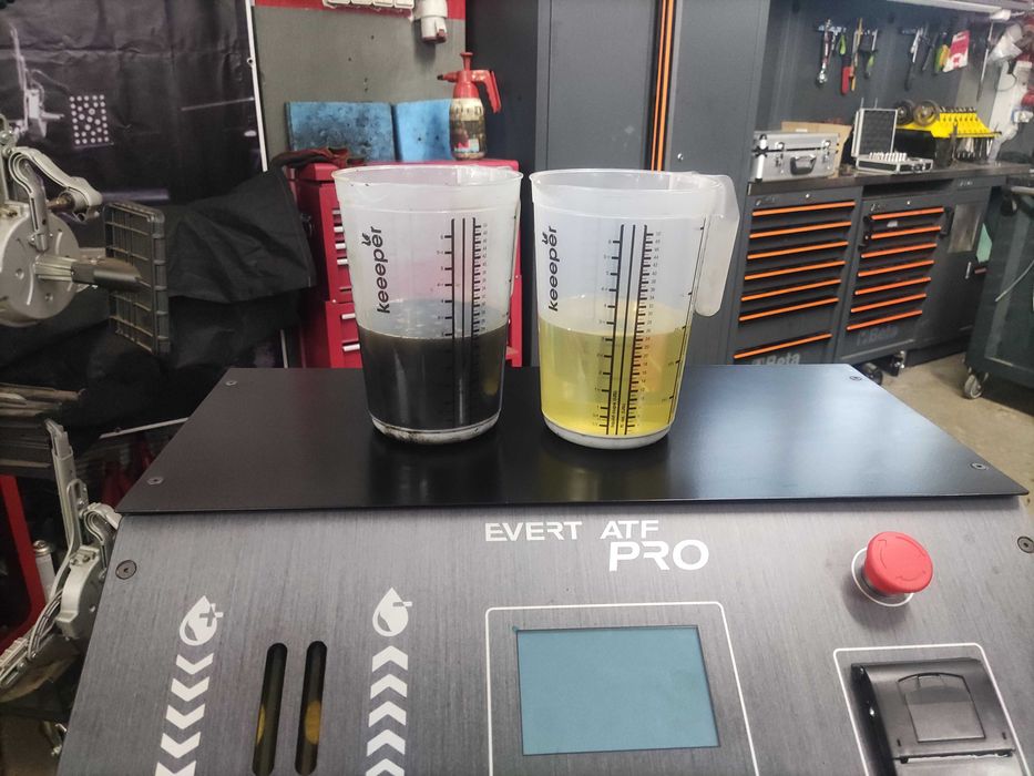 Wymiana oleju w automatycznej skrzyni biegów (dynamiczna i statyczna)