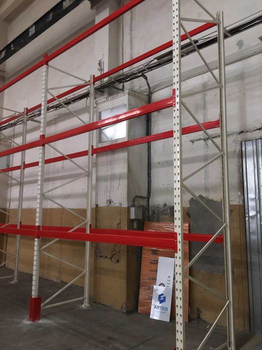 Палетні/консольні/підсилені поличні стелажі до 4 т. Паллетные стеллажи