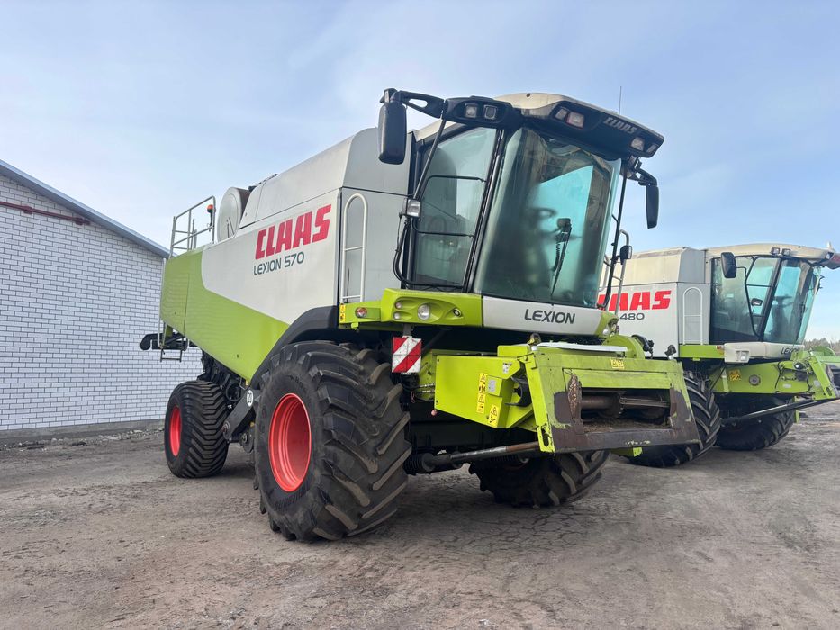 Claas Lexion 570 комбайн зернозбиральний