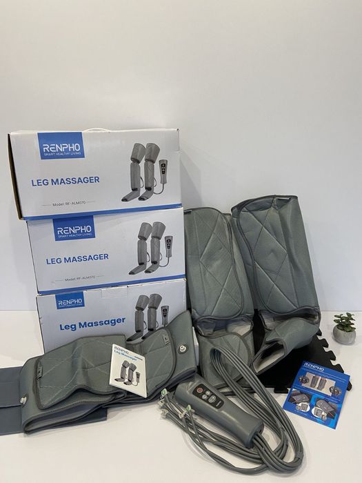 Масажер для стоп, ніг, стегон, массажер компресійний вібрація Німеччин