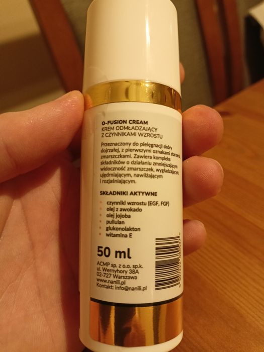 Nanili O-FUSION CREAM Odmładzający