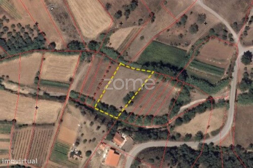 Terreno em Vale Figueira, Messines, com leito de água, 9.400 m².