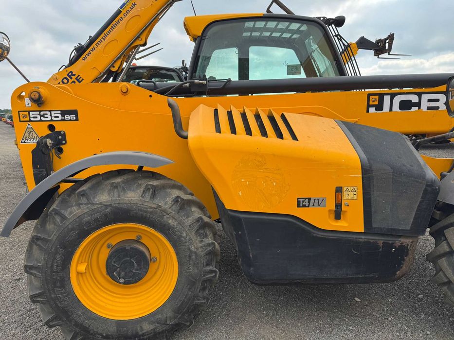 телескопічний навантажувач, JCB 535-95 AGRI 2018