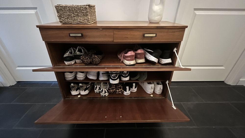 Szafka na buty PRL lata 70-80 retro vintage