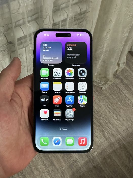 IPhone 14 Pro Max 256 gb E sim deep purple neverlock