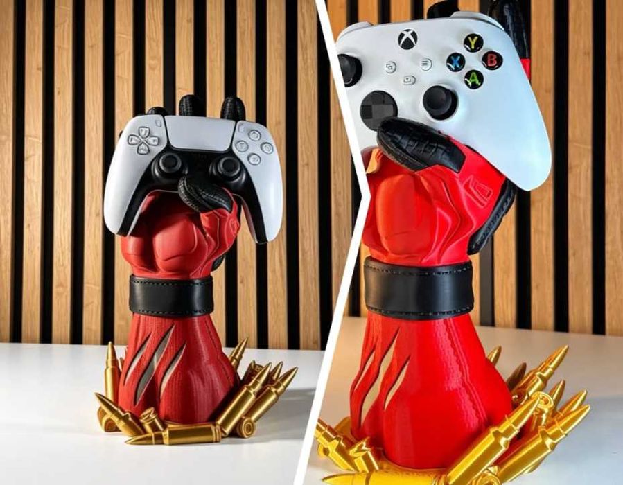 Suporte para Comando PS5/Xbox - Impressão 3D Premium