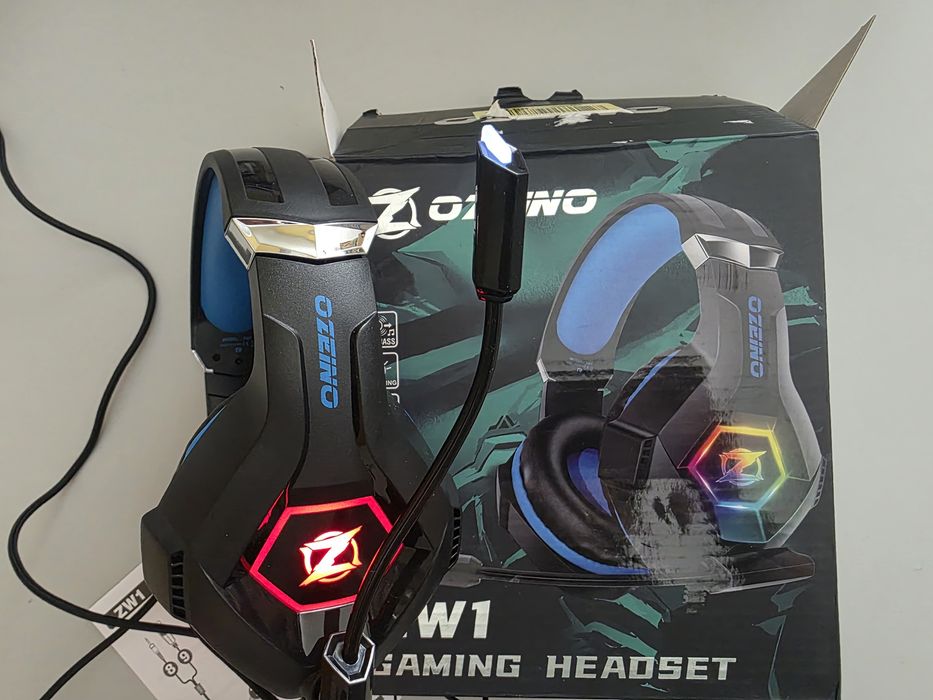 Auscultadores RGB OZEINO ZW1 Gaming Headset