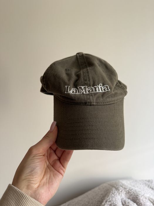 Nowa czapka z daszkiem La Mania khaki zieleń