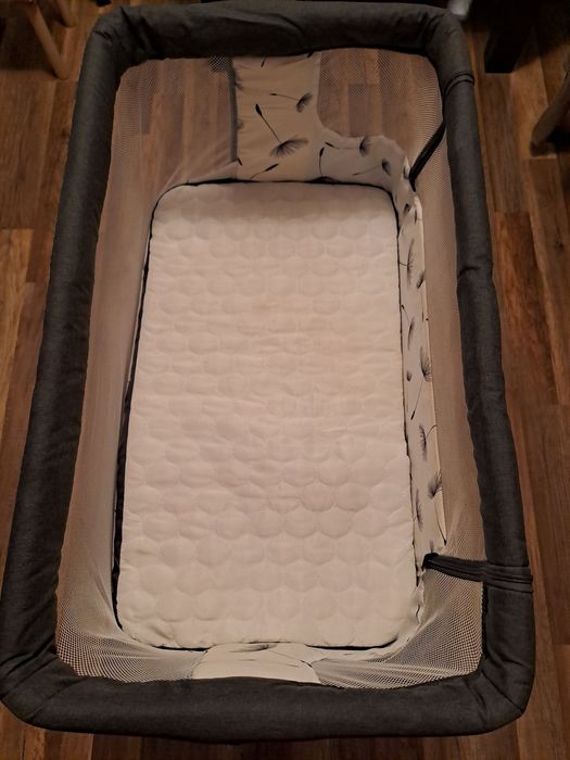 Lionelo Aurora łóżeczko turystyczne  dostawka kołyska