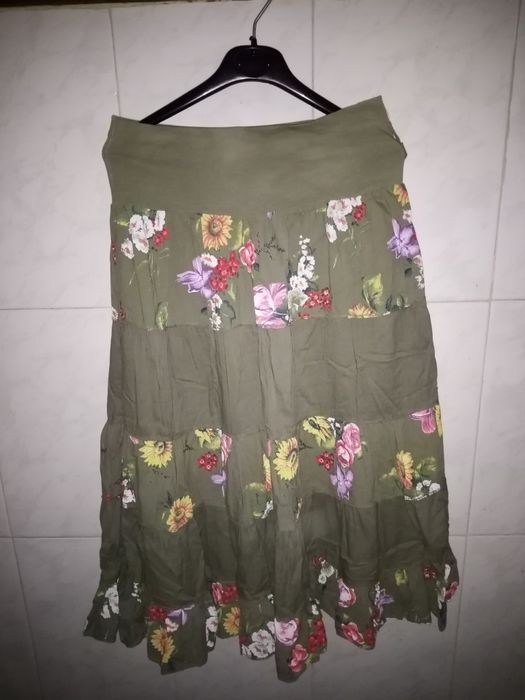 Saias compridas estilo vintage