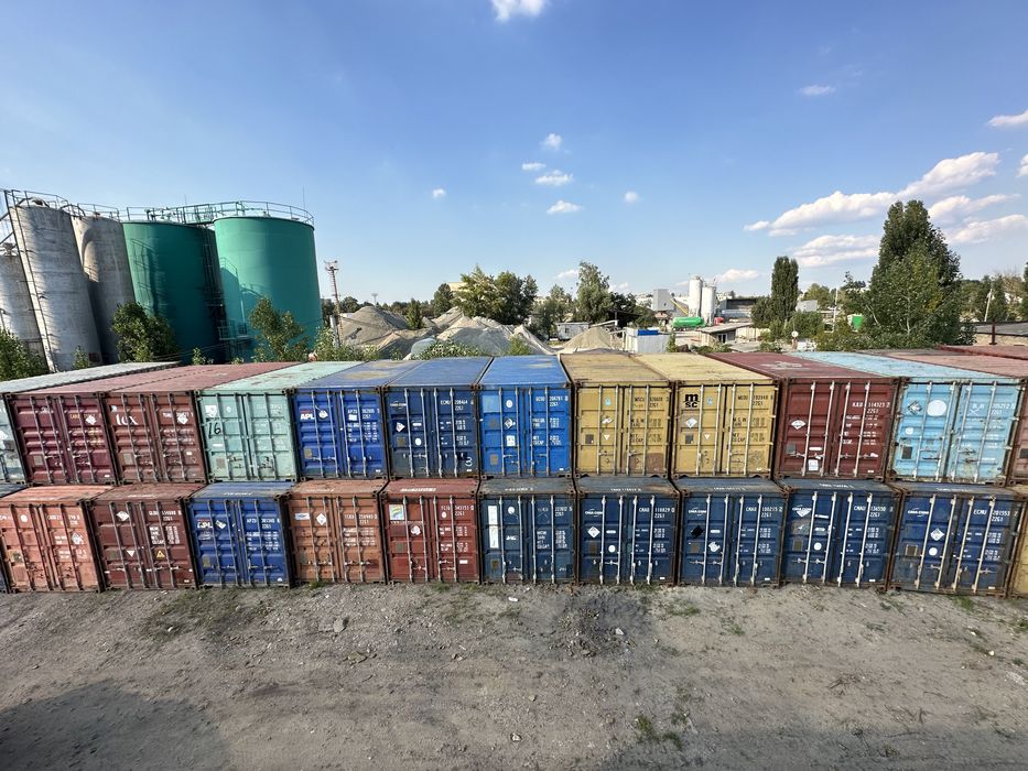 Морской контейнер 20 футов, Киев (80 шт.) От поставщика