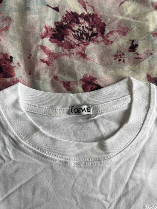 Loewe biala koszulka white t-shirt nowa mieska M