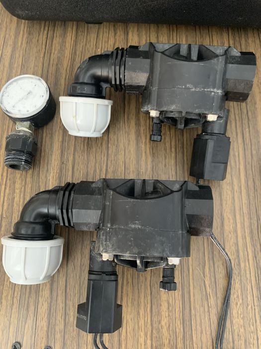 Programador e Eletroválvulas Rain Bird para rega automatica!