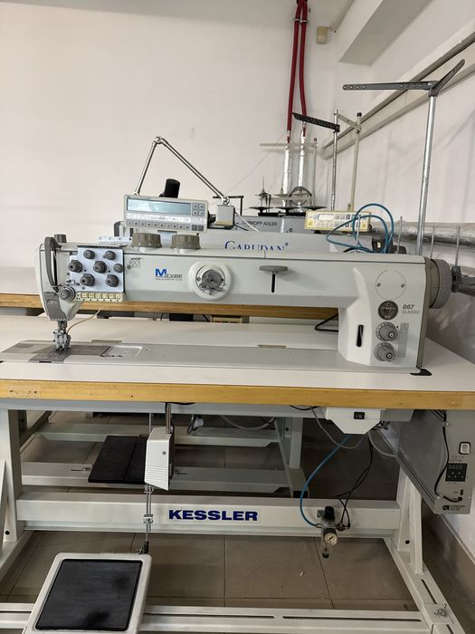 Długoramienny Durkopp Adler 867 2 igłowy Automat 70cm