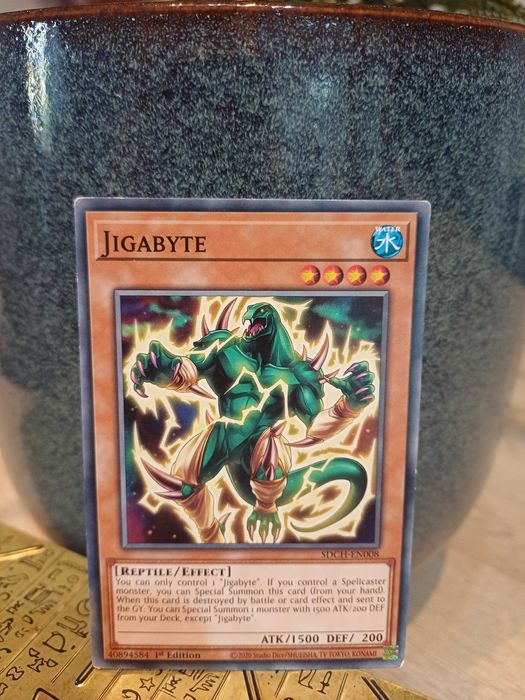 Carta Yu-Gi-Oh! - Jigabyte - 1ª Edição