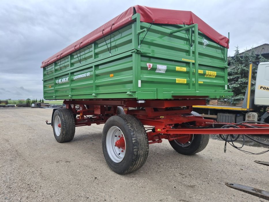 Przyczepa IFA HL6011 nie HW8011 wywrotka na boki