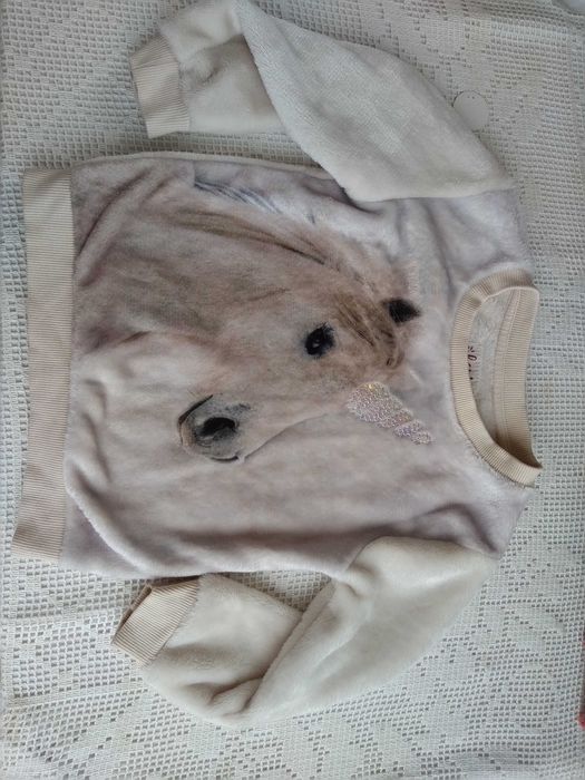 Camisola com unicórnio - C & A - 18 - 24 meses - 92 cm