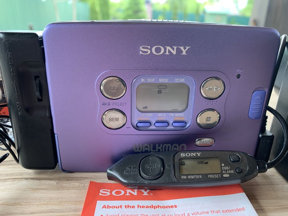 Плеєр SONY WM- FX 822