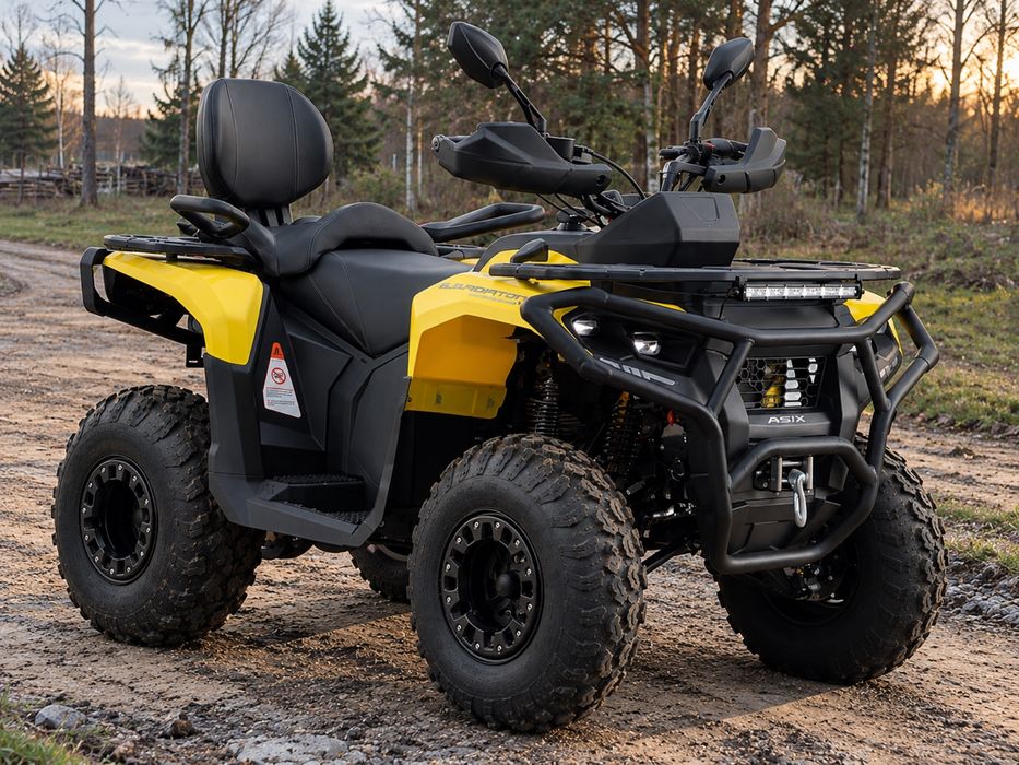 QUAD 200CC ASIX GLADIATOR Homologacja drogowa T3B raty dostawa