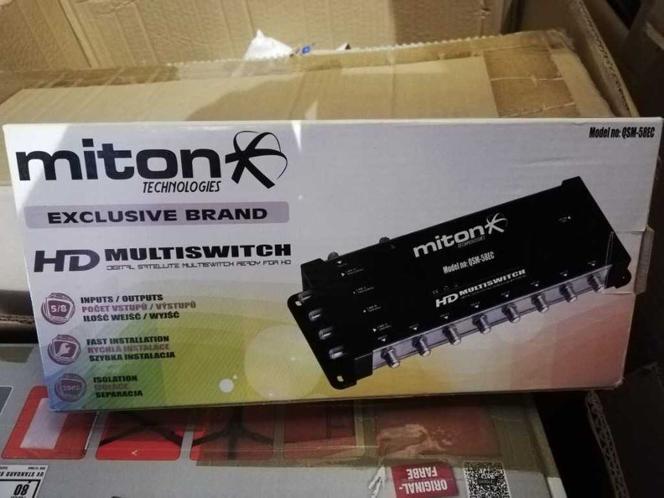 MULTISWITCH MITON QSM-58EC + konwerter Quattro