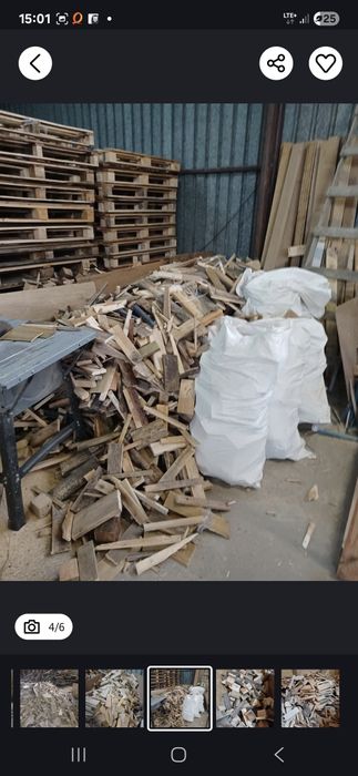 Drewno drzewo opałowe rozpalkowe rozpalka sucha.  Transport.