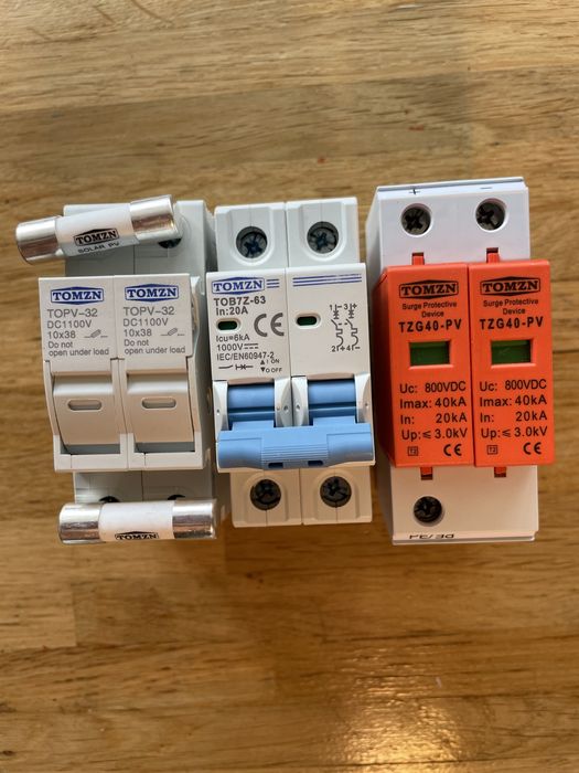 Комплект захисту СЕС напруга ПЗІП 500/600/800/1000