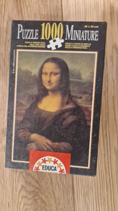 3 Puzzles - Mona Lisa, Joker e Cartoon