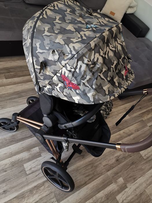 Wózek Cybex Priam 2.0 zestaw z dodatkowym  nowym siedziskiem