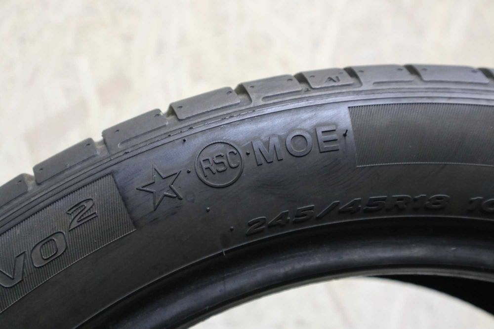 Пара літніх шин Hankook	Ventus S1 evo 2 RFT 245/45 R18 (арт. 268)