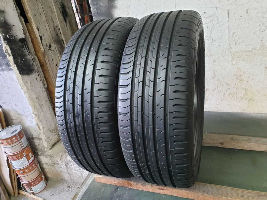 Dwie Opony letnie 195/55R15 6,5mm Continental ContiEcoContact 5